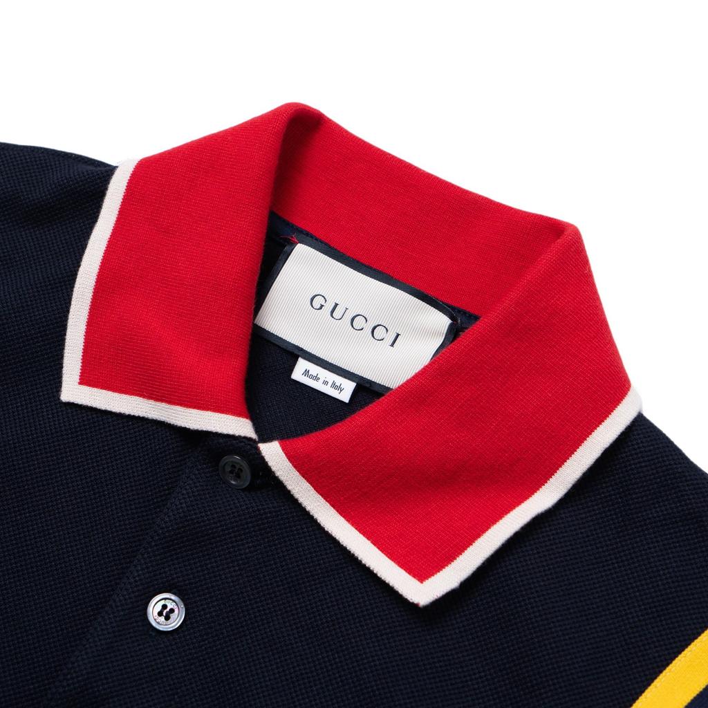 Gucci SS21 Polo Shirt Men's Blue 500971-X9M37-4033