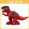 Electric Mechanical Tyrannosaurus Rex Toy For Kids Movable Joints Sensory Lights And Sound Effects