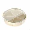 MultiFunctional Rotatable Snack Tray, Compartment Fruit Box, Sealed Clasp, Minimalist