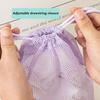 1pcs Nylon Mesh Drawstring Storage Pouch Bag Multi Purpose Travel & Outdoor Activity Pouch For Digital Products Makeup Bag