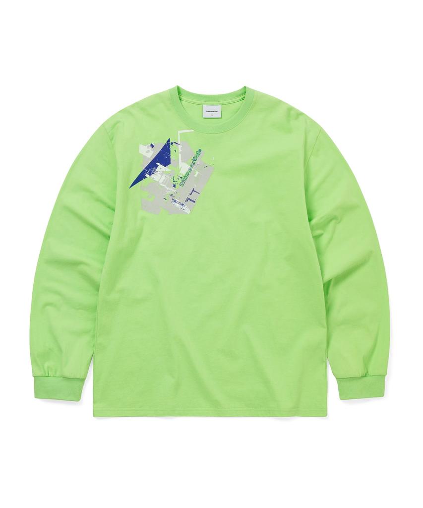 THISISNEVERTHAT Shape L/S Tee Light Green