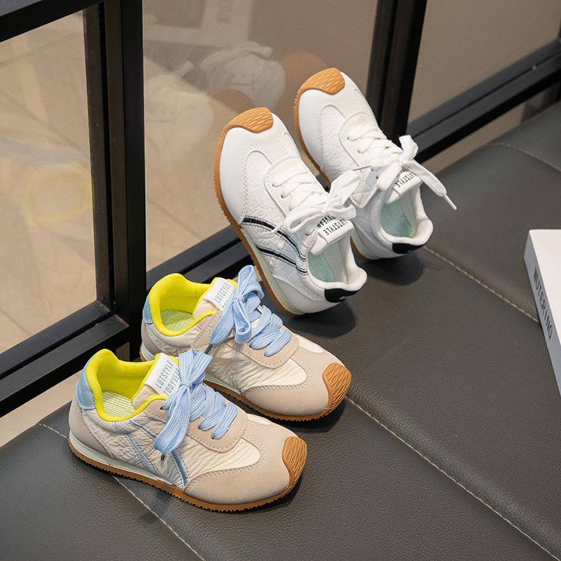 Children's Forrest Gump shoes Spring and autumn 2025 new Korean version of girls' German training shoes Boys' casual versatile sports shoes