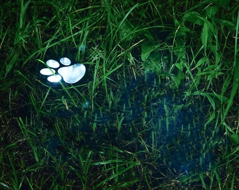 Pailide Solar Cat Paw Lights