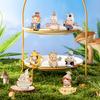New POP MART Beech Pucky Animal Tea Party Collection Blind Box Products Single Mystery Box/Full Box 12 Pcs 211000223