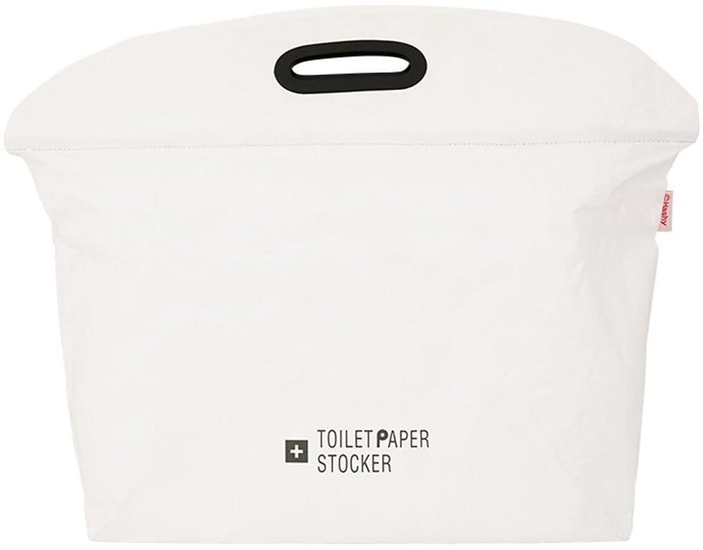 Hassi Top-in Toilet Paper Storage, 48.6 x 12.3 x 39.5 cm, White, EX-3229