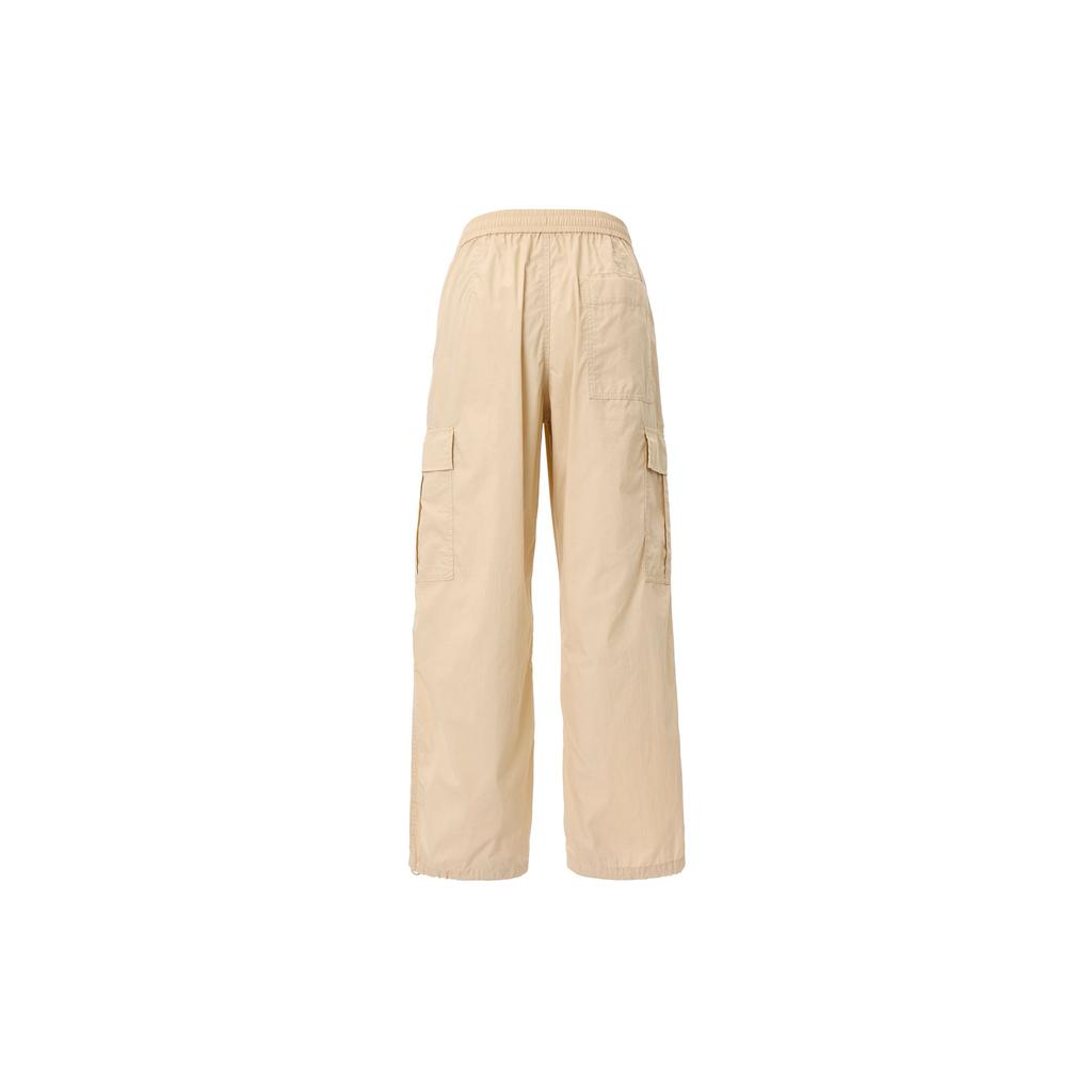 UNIQLO Solid Mid-Length Straight Leg Work Pants Women bottoms 456106-30