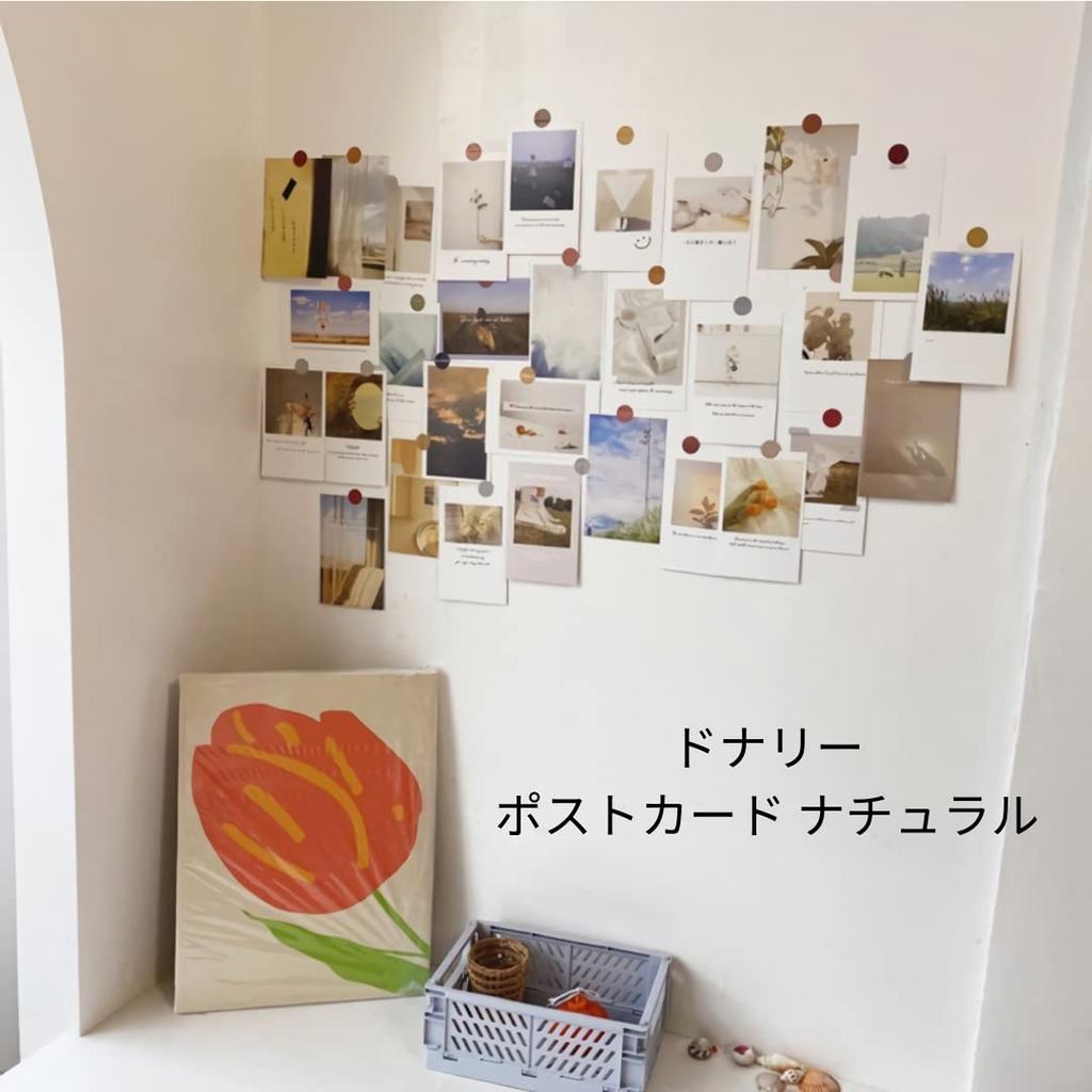 Donalee Stylish and Cute Postcards, Set of 30, Postcard Size, Scandinavian, Korean, and International Designs, Mini Posters (Natural)