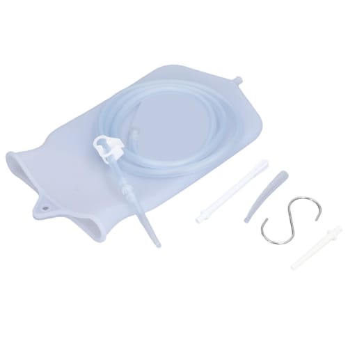 Enema Bag Set, 2L Practical Enema Kit for Colon Cleansing