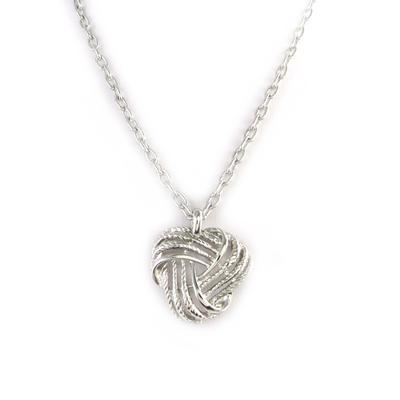 [L7924] - Silver 'Choreography' Necklace