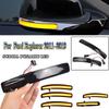 2PCS LED Dynamic Turn Signal Light For Ford Explorer 2011- LHD Side Rearview Mirror Indicator Blinker Lamp Car Accessories