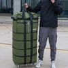 Waterproof Foldable Luggage Bag with Wheels: 158L Capacity, Retractable Handle