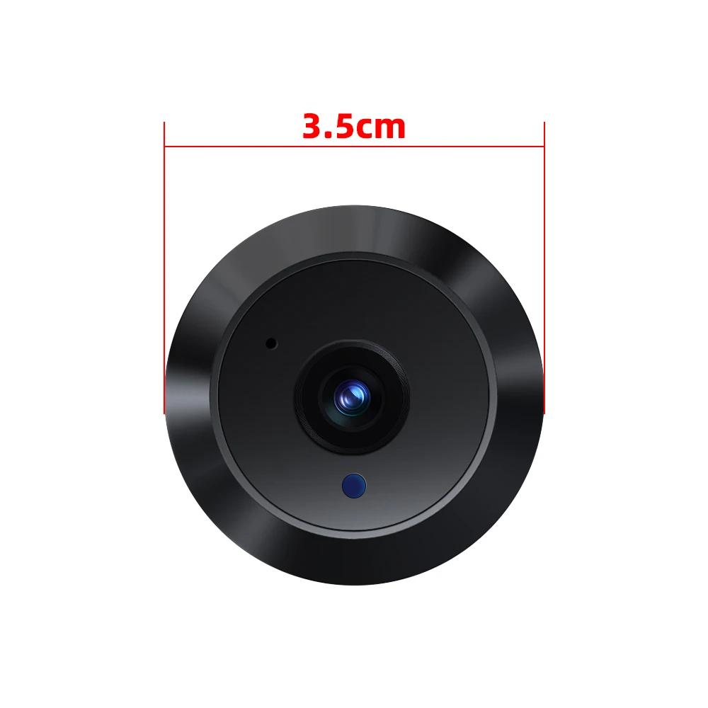 Tuya Smart 1080P 2.4G WiFi Mini Security Camera Microwave Radar Human Detection Digital Door Viewer Digital Door Peepholes