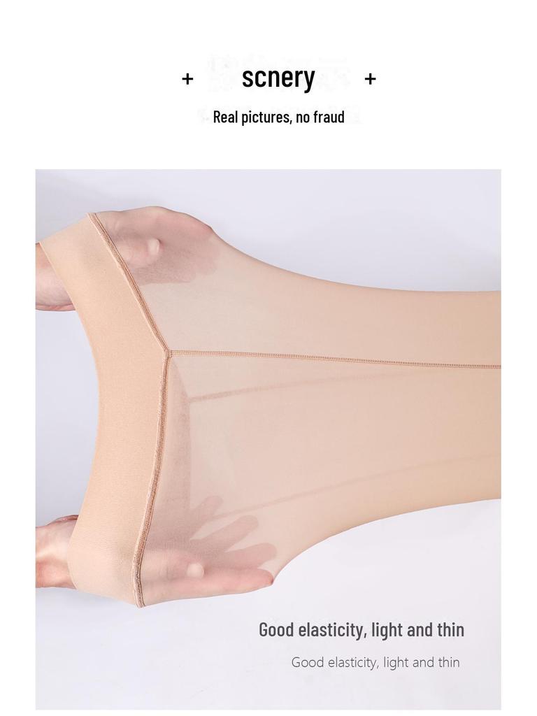 Fenna Moisturizing Anti-Snag Silk Leg Mask Socks - Sun Protection & Skin Care Rose Stockings.