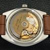 POUŽITÉ ŠVAJČIARSKE ENICAR AUTOMATICKÉ 167 PÁNSKE HODINKY DEŇ&DÁTUM HNEDÝ CIFERNÍK a432173-2