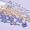 Different Style 3pcs Serpent Charm Stainless Steel Pendant Snake Pendant Charms For Jewelry Making Supplies Animal Punk Material