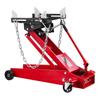 Low Profile Floor Jack, 1000 Lbs / 0.45 Ton Lifting Capacity Telescoping Transmission Floor Jack, 16-64 Cm Lifting Height, 360° Swivel Front Wheels,