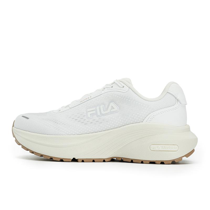 FILA Nuvole 4 Удобные Дышащие Прочные Беговые Кроссовки Женские кроссовки Ярко-Белые A12W631124FBW 36