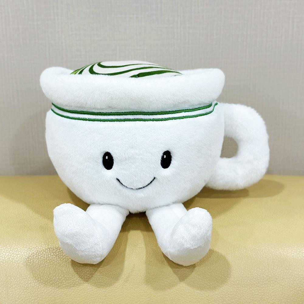 New 12cm Matcha Plush Toys Cute Soft Stuffed Cartoon Pillow Anime Dolls for Kid Birthday Christmas Gift