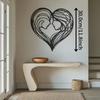 Metal Wall Art Modern Home Decor Foyer Living Room Gift Birthday Present