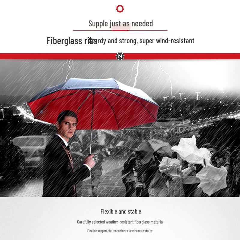 AOLANSI Unisex Sun & Rain Foldable Umbrella