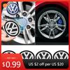 For VW Polo B5 Cars 2025 Hot For Volkswagen 56/60mm Car Wheel Center Hub Caps Protector Cover Car Accessories For Vol