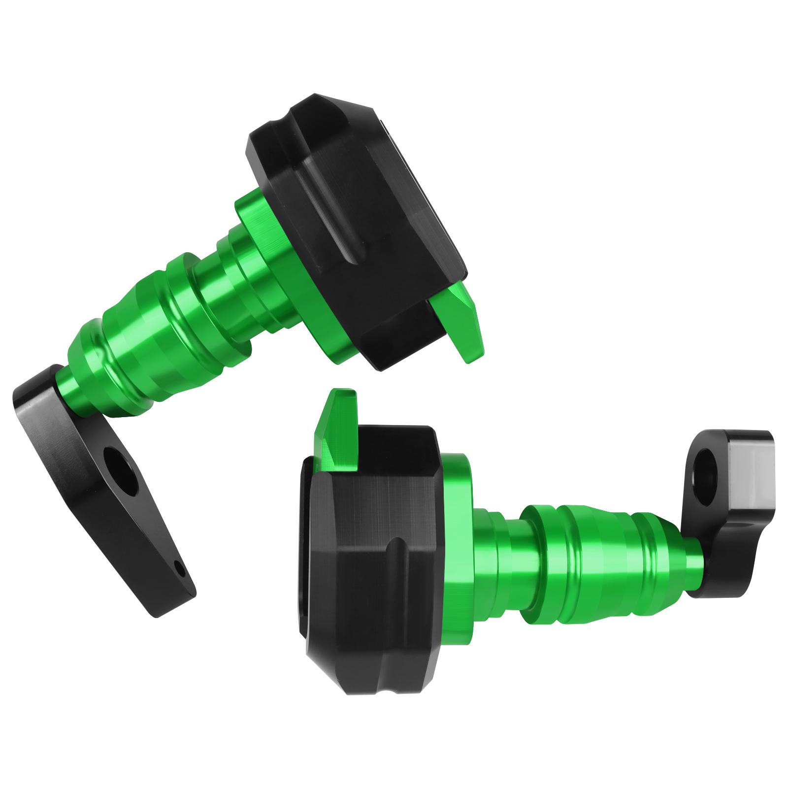 

Для KAWASAKI Ninja650 ER-6N ER6N ER 6N 2012-2016 ER6F ER-6F защитная рамка слайдер-обтекатель Crash Pad Protector зелёный