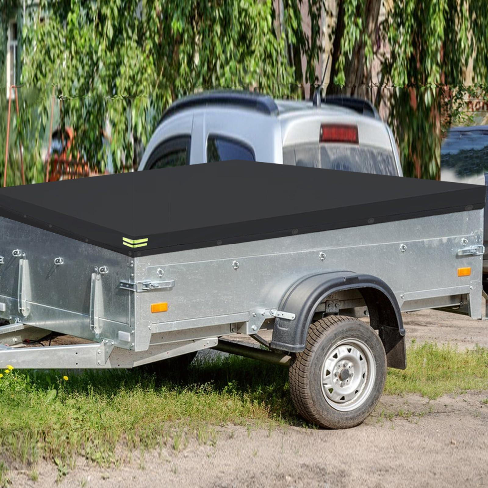 

Trailer Cover Protection Dustproof Stylish Outdoor Utility Wear Resistant Fits Most Trailers Tear