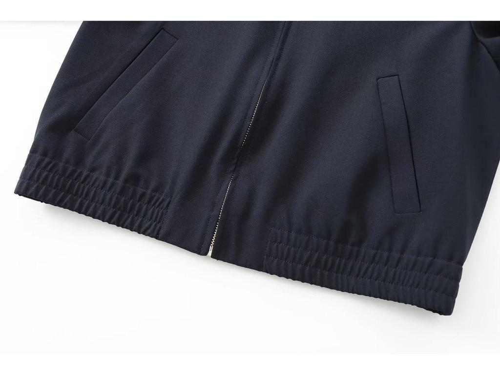 2024 Autumn Women's Slimming Turn-Down Collar Long-Sleeve Jacket