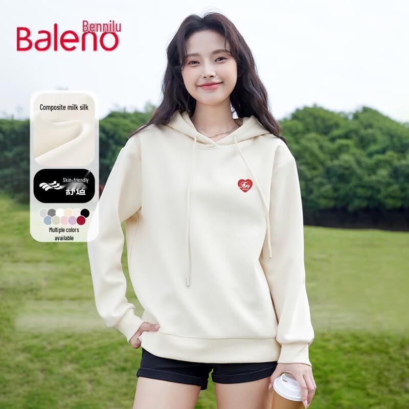 Baleno Women's Milk Silk Long-Sleeve Hoodie