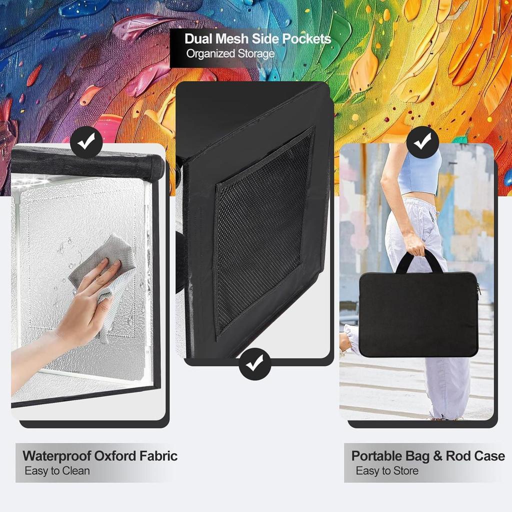 Hobby Spray Booth Paint Foldable Accessories Universal Rainproof Tent Portable for Auto