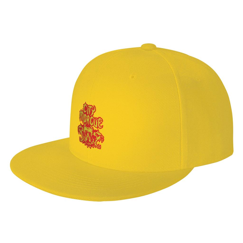 Fashion Three Heads Dog Flat Brim Sun Hat Dad Hat Tennis FeUnisex