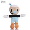 Cuphead Plush Doll Mugman Toy Adventure Game The Chalice Devil Legendary King Dice Cala Maria Stuffed Pillow Fans Birthday Gift