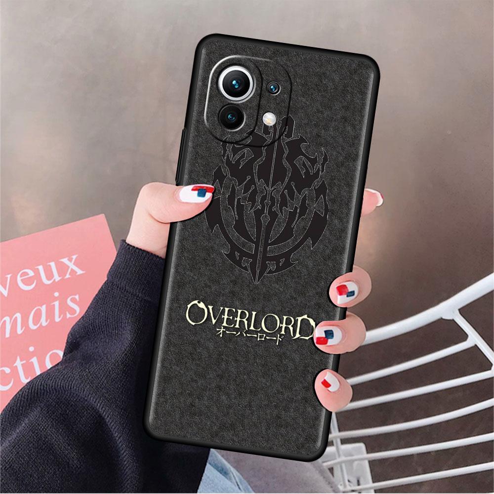 Overlord Schädel Anime Weiche Silikon Fall Für Xiaomi Mi 11 Lite 5G NE 11T Pro 12S Ultra 12 Hinweis 10 10T 9T Telefon Abdeckung Stoßstange Funda