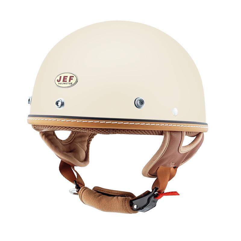 JEF Taiwan Retro Lightweight Helmet: 3C Certified for Summer, Unisex.