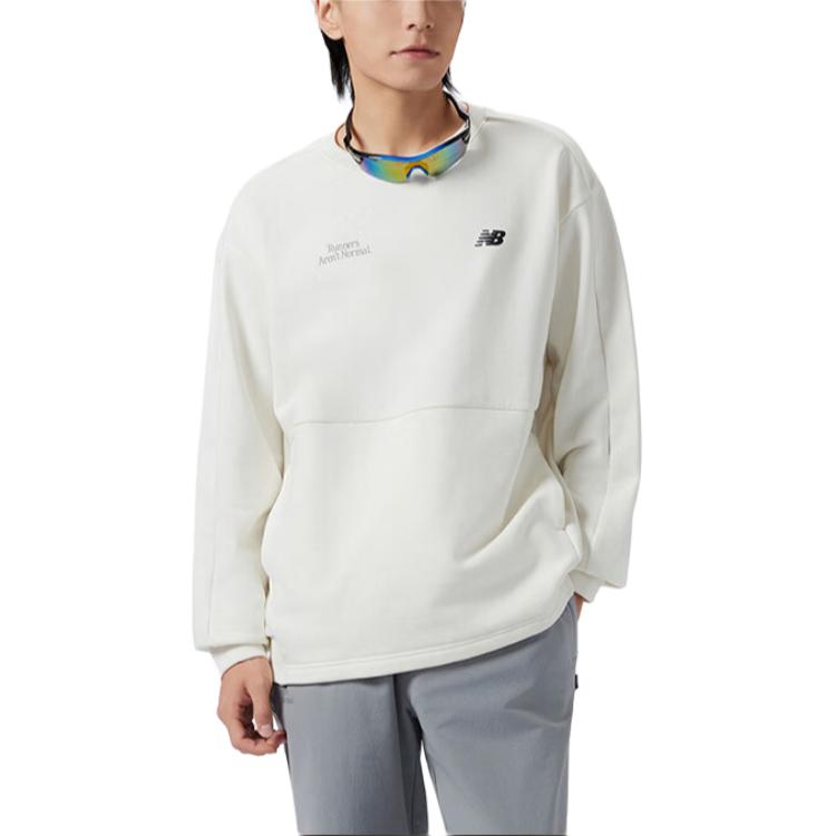 New Balance Sweatshirt Men's White NDE12051-IV