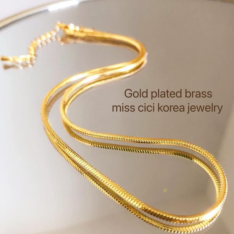 Unisex Sterling Silver Snake Chain: Minimalist Hip Hop Choker