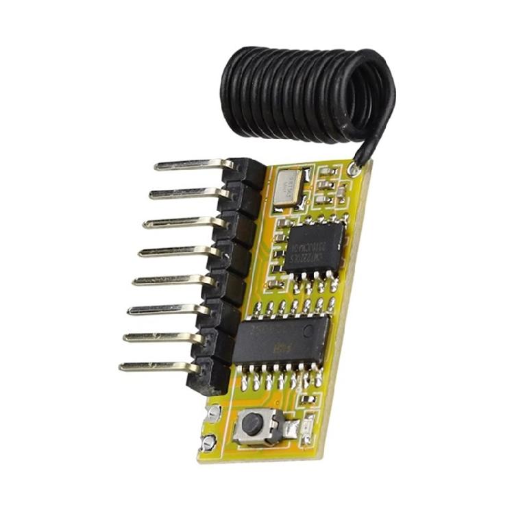 High Performances 433Mhz Wireless Receiver Module Board 6-Way Superheterodyne Receiving Decoding Module ASK Mediation