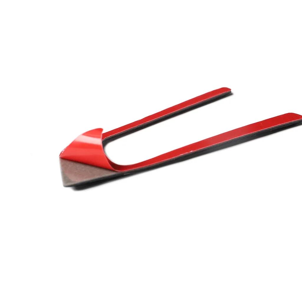 Passend für Alfa Romeo Giulia Stelvio 2017-19 Autozubehör Autodekoration Lenkradtastenfeld Kohlefaser-Autoaufkleber