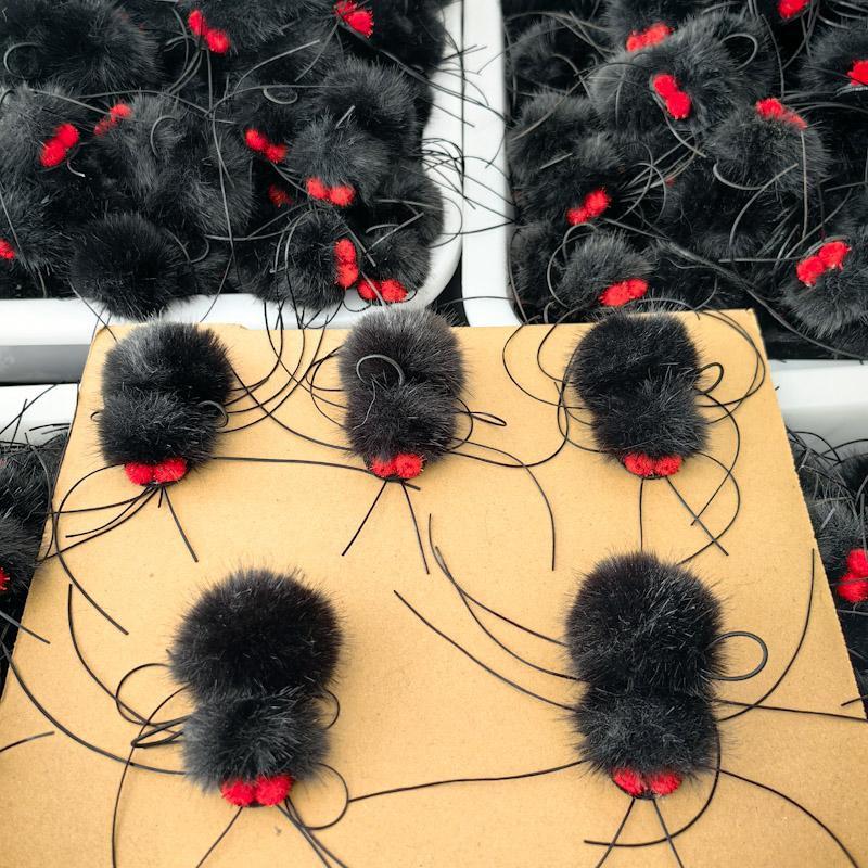 Cat Toy Replacement Insect Heads: Spider & Bee Teasing Stick Accessories for Self-Entertainment