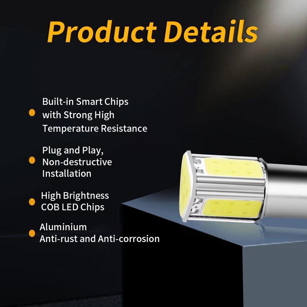 Auto Accessories for 1156 1157 BA15S BAY15D Interface 12V Brake Reverse Light Stop Turn Signals Lights Easy Installation