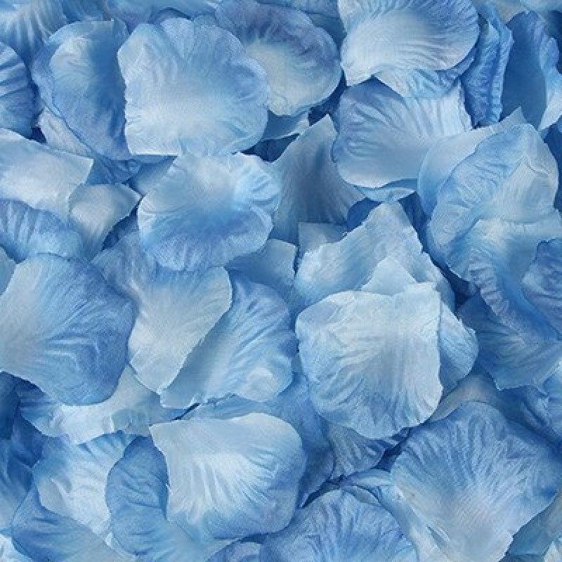 100Pc 20 Style Artificial Rose Petals Colorful Wedding Romantic Silk Rose Flower Anniversary