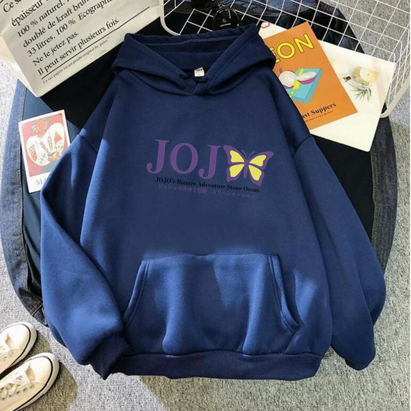 Jojo's Bizarre Adventure Unisex Anime Hoodie: Hip Hop Casual Pullover