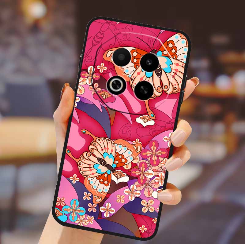 Phone Cover For Meizu Note 16 Case Meizu Note16 Lovely Cartoon Soft TPU Shield Painted Cat Silicone Back Funda for Meizu Note16