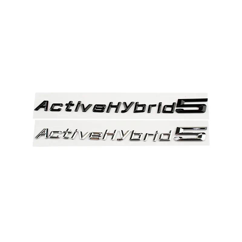3D ABS Active hybrid 3 5 7 Car Tail Trunk Labels Emblem Badge Stickers