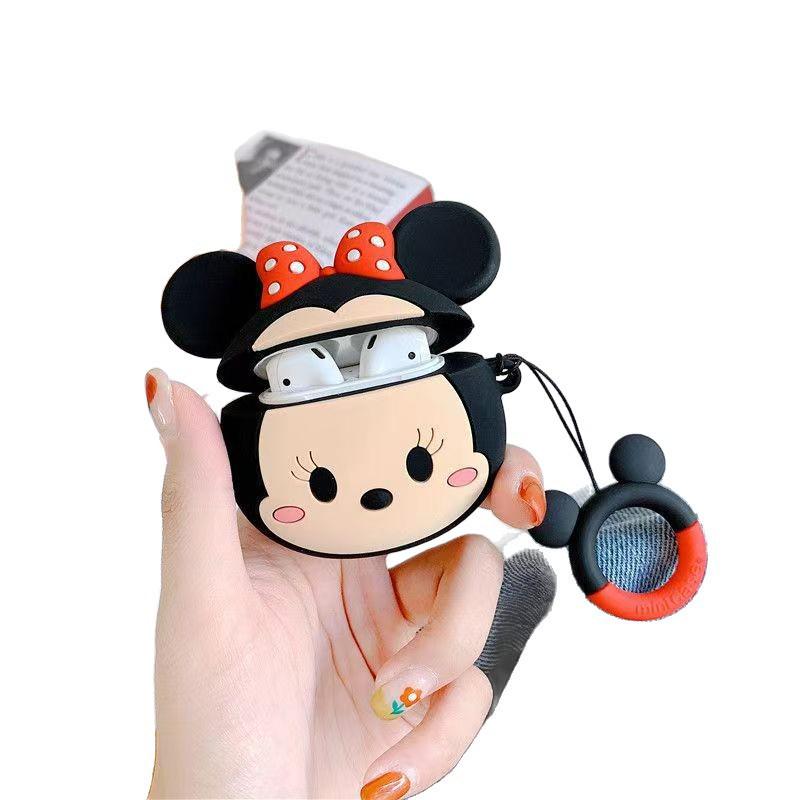 Minnie & Mickey Cartoon AirPods Pro Case for 2nd & 3rd Gen Apple Earphones