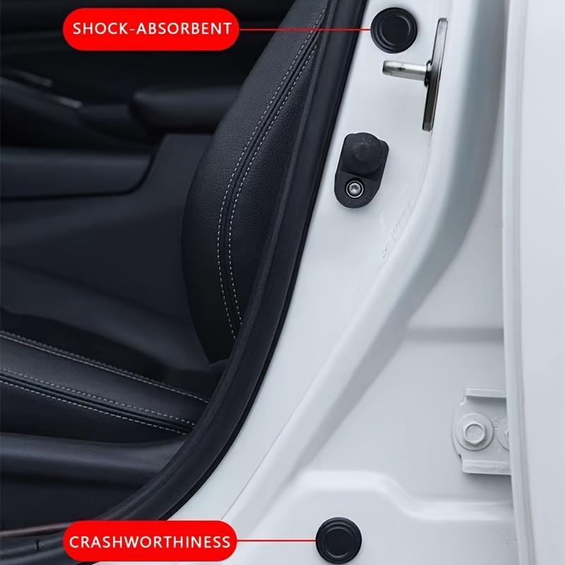 4 st/förpackning Silikon Bil Dörrtätningskuddar, Ljudreducering & Vibrationsdämpning, Stötdämpning för Tystare Fordonsupplevelse, Universell