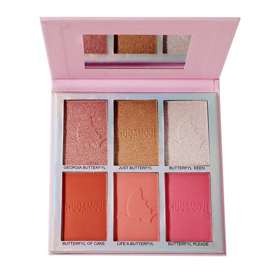 Blush Palette Highlighter Nose Shadow Silhouette Brighten Eye Shadow All-In-One Repair Palette Long Lasting Makeup