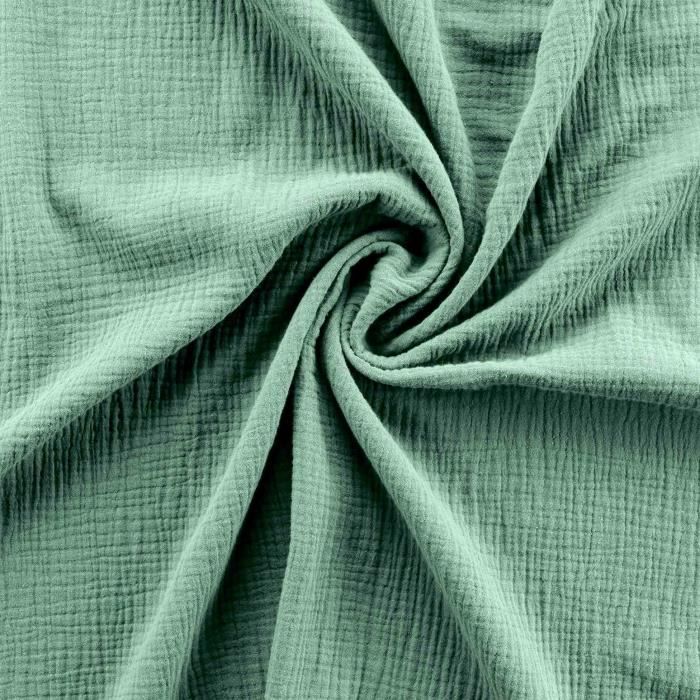 Housse de couette - Angeliase - 240 x 260 cm - 100% gaze de coton - 2 taies incluses - Certification Oeko-Tex®