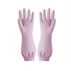 1 Pair Nitrile Cleaning Gloves Reusable Waterproof Tear-Resistant Kitchen Dishwashing Housekeeping Gloves