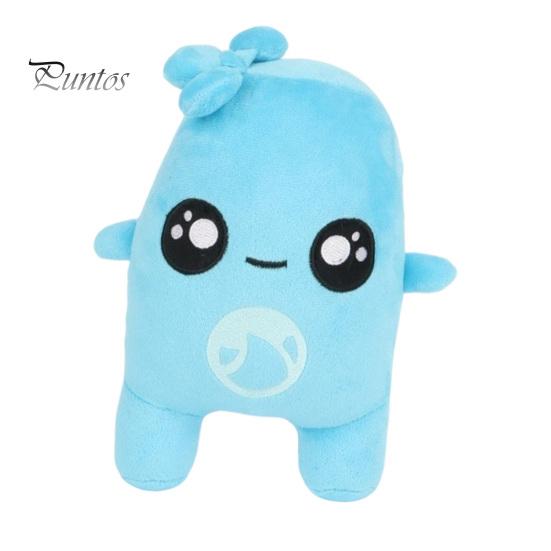 Cute Car Interior Ornaments Game Plush Toy, Blue Water Drop And White Cloud Stuffed Toys Pillow, Soft Animal for Bedside Desk Decor Decorative Pillows